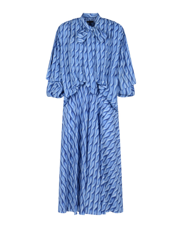 [Balenciaga] Long sleeve dress SS25 814150TRLB44011