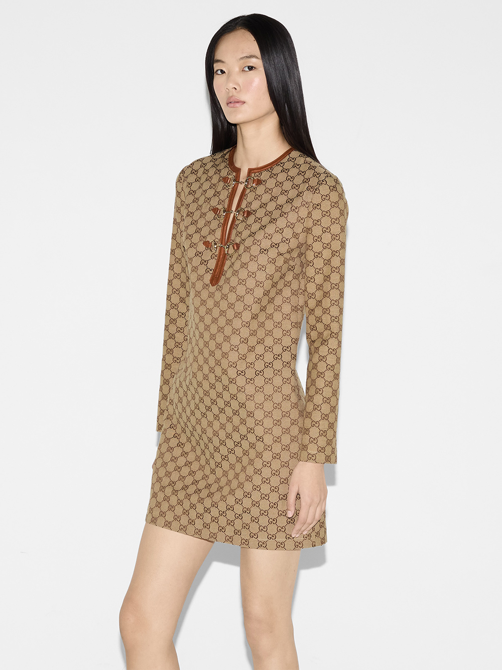 [Gucci] Long sleeve dress SS25 820404Z8BZA2190