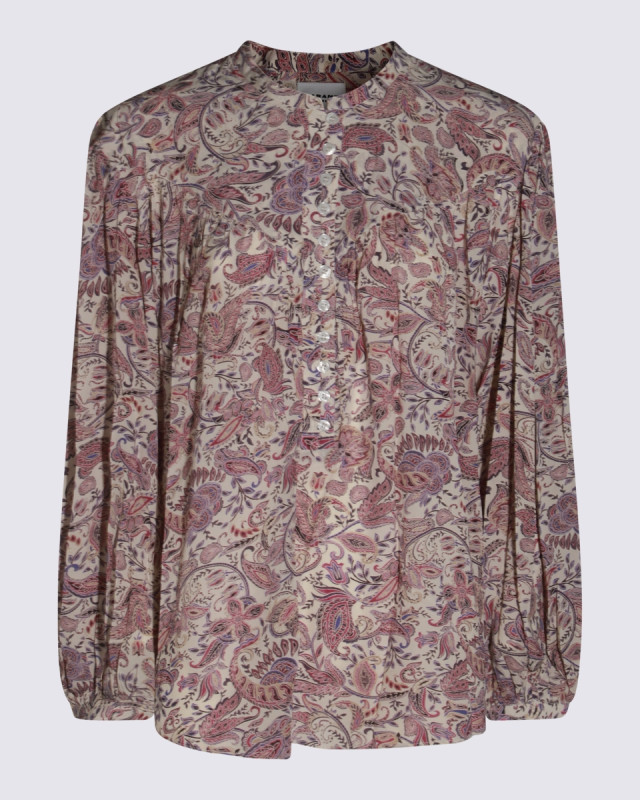 [Marant Etoile] Shirts Long Sleeve SS25 25PHT0562FAC1J02EECPE