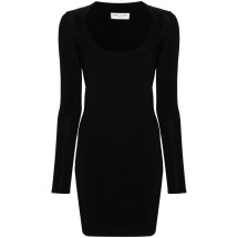 [Saint Laurent] Long sleeve dress SS24 782641 Y76EO 1000