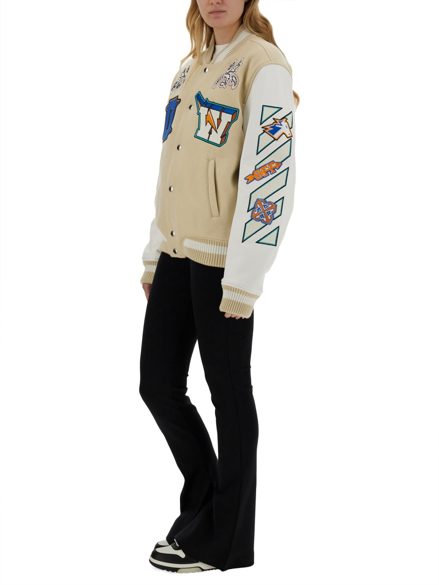 [Off White] Bomber jacket SS24 OWEK006S24_FAB0010301