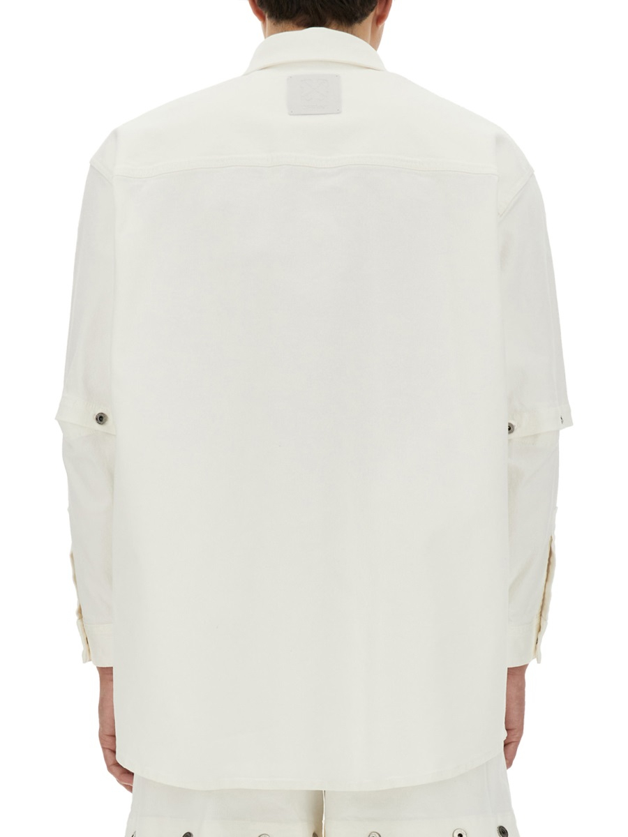 [Off White] Shirts Long Sleeve SS24 OMYD059S24_DEN0010202
