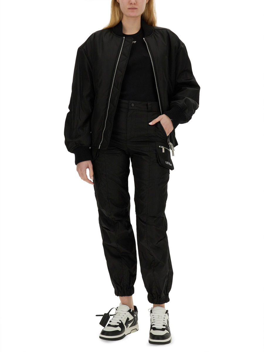 [Off White] Bomber jacket SS24 OWEH028C99_FAB0011010