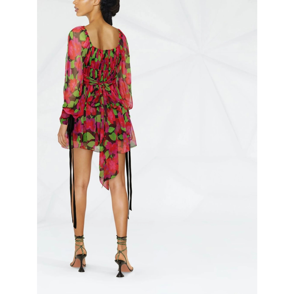 [Saint Laurent] Long sleeve dress SS22 680641 Y3E16 1052