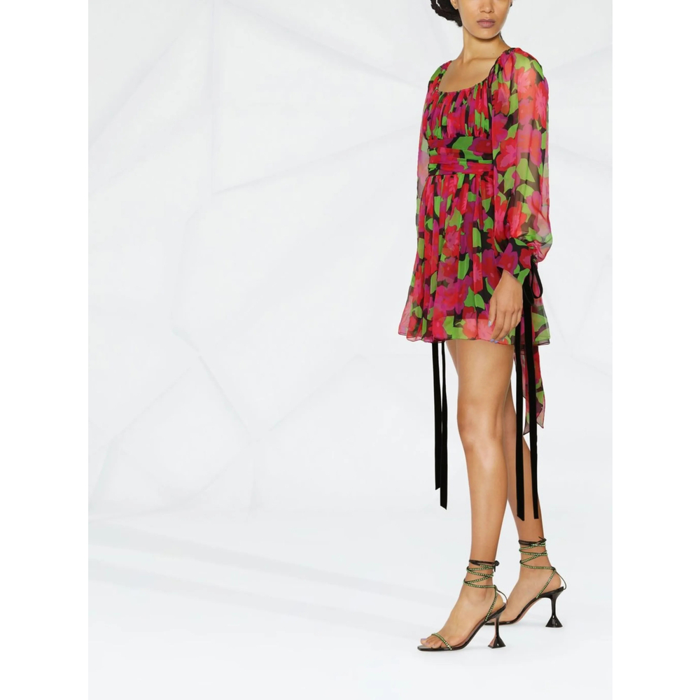 [Saint Laurent] Long sleeve dress SS22 680641 Y3E16 1052