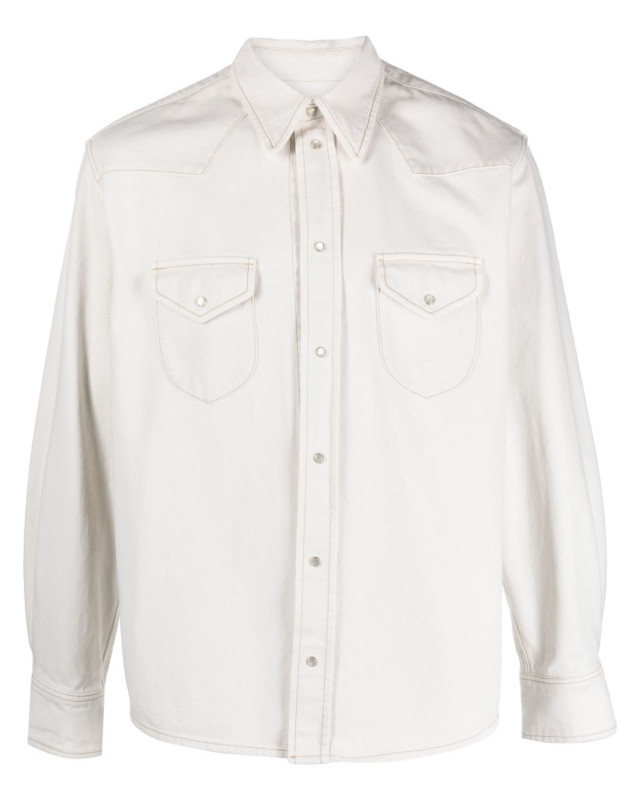 [Bally] Shirts Long Sleeve FW23 MSH013CO244U103