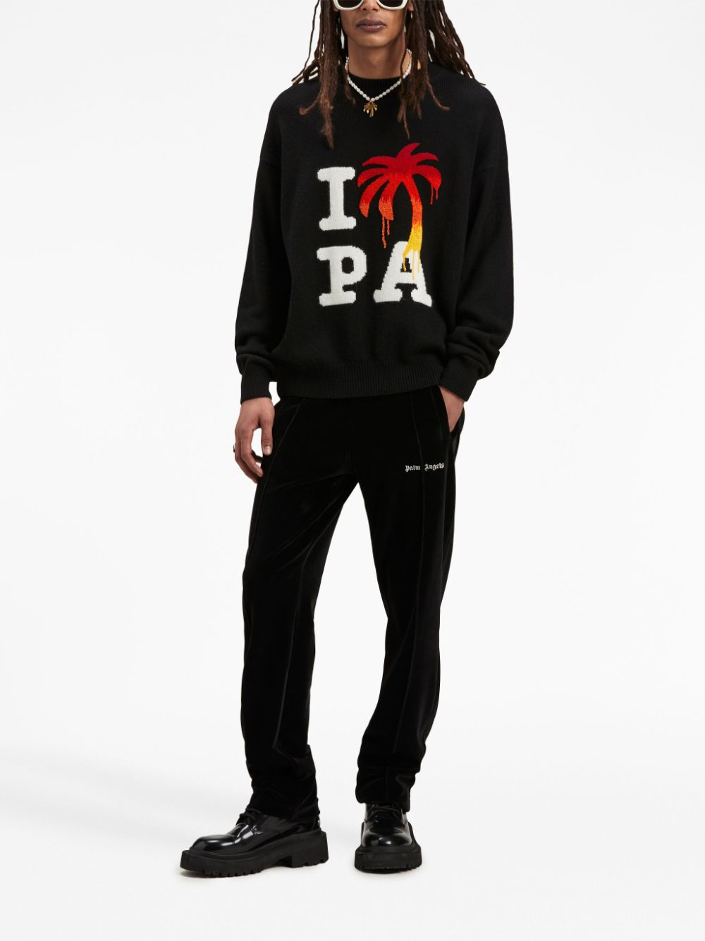 [Palm Angels] Knitwear FW23 PMHE054F23KNI0061025