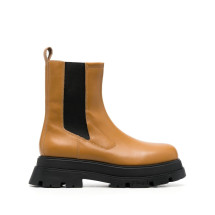 [ASH] Ankle Boots FW22 ELITE02COMBOBMUSTANGGOLDENBROWN