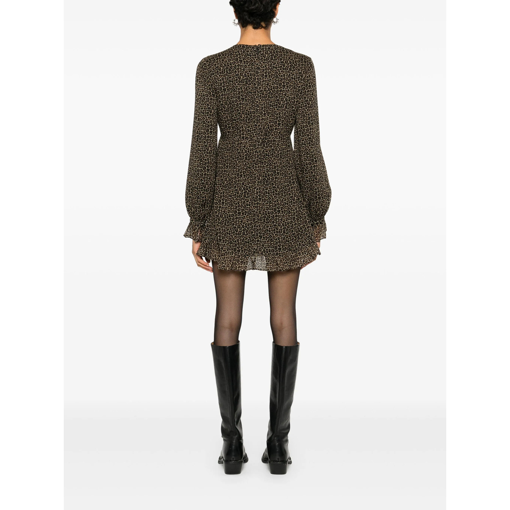[Saint Laurent] Long sleeve dress SS22 682087 Y871T 9665