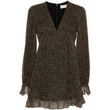 [Saint Laurent] Long sleeve dress SS22 682087 Y871T 9665