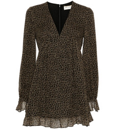 [Saint Laurent] Long sleeve dress SS22 682087 Y871T 9665