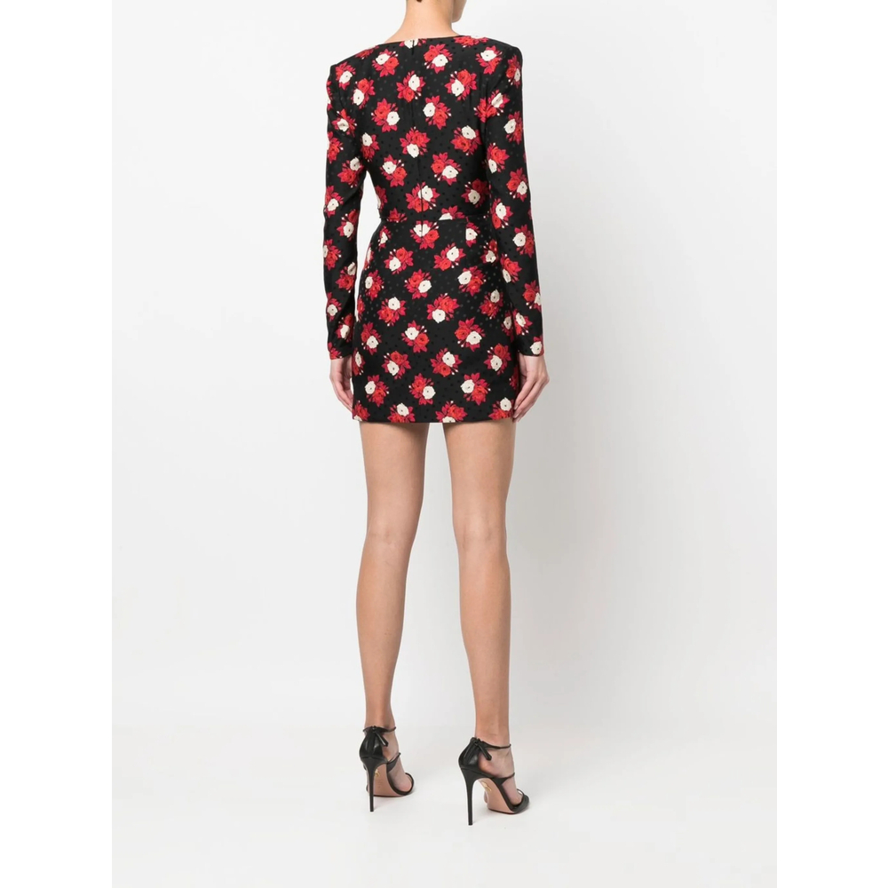 [Saint Laurent] Long sleeve dress SS22 701248 Y6E71 1376