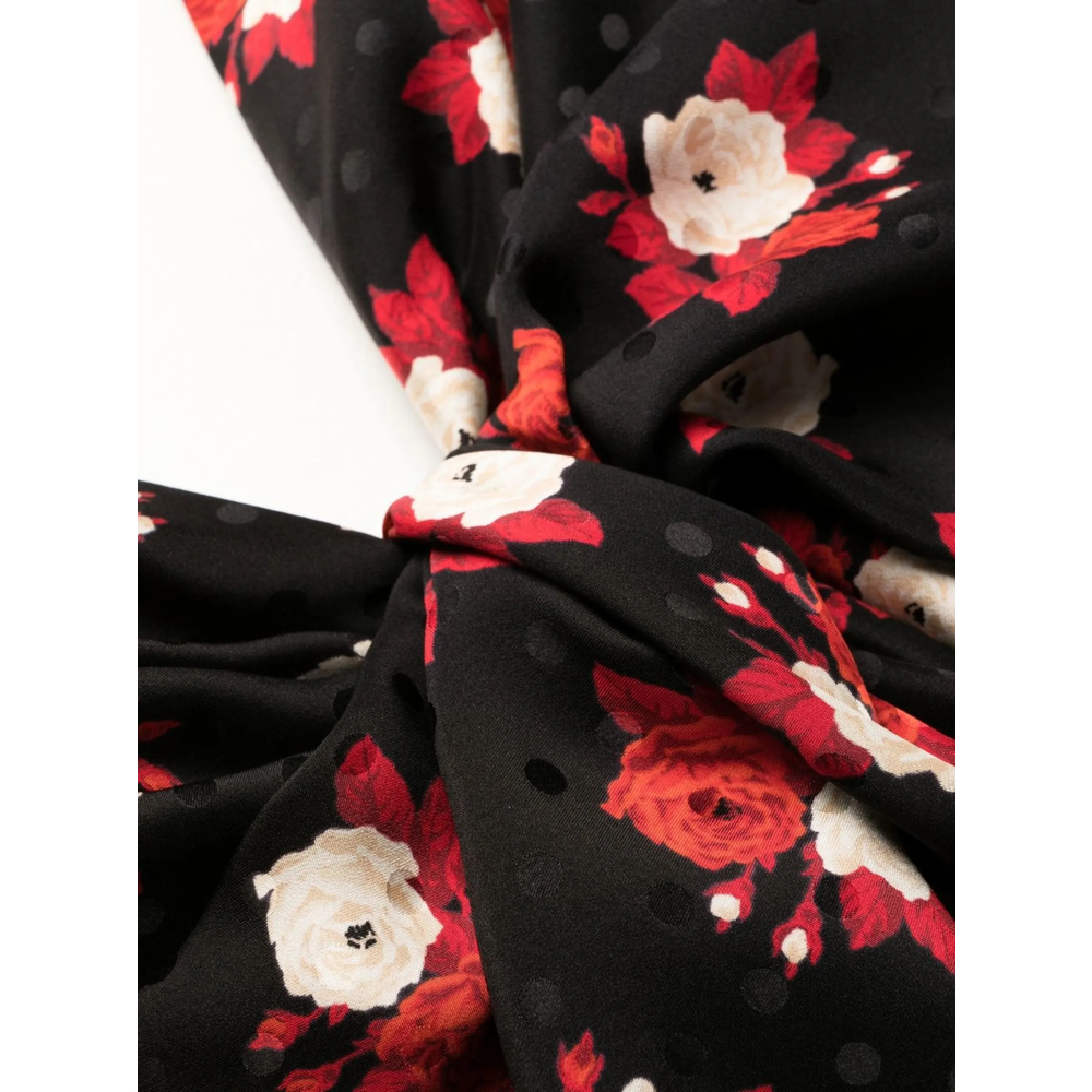 [Saint Laurent] Long sleeve dress SS22 701248 Y6E71 1376