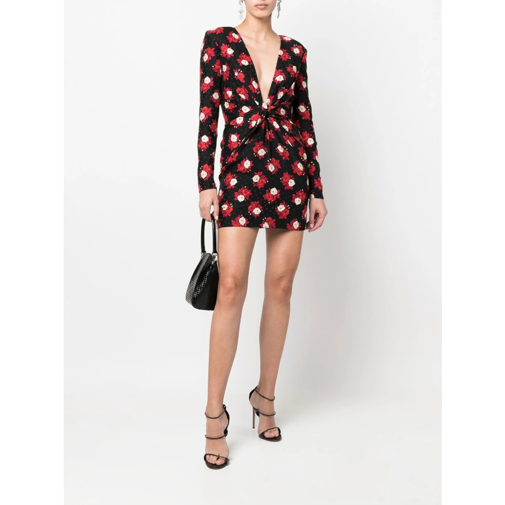 [Saint Laurent] Long sleeve dress SS22 701248 Y6E71 1376