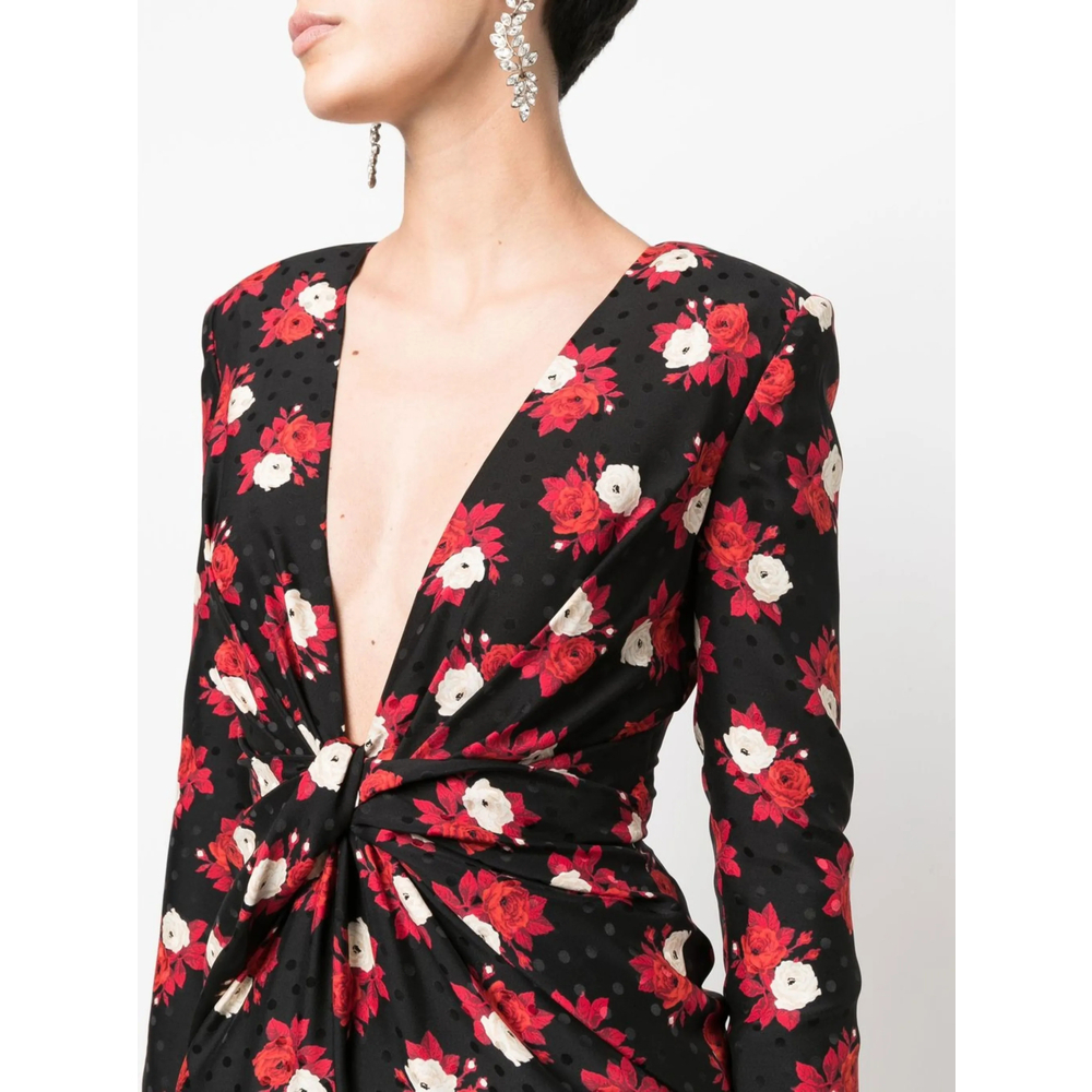 [Saint Laurent] Long sleeve dress SS22 701248 Y6E71 1376