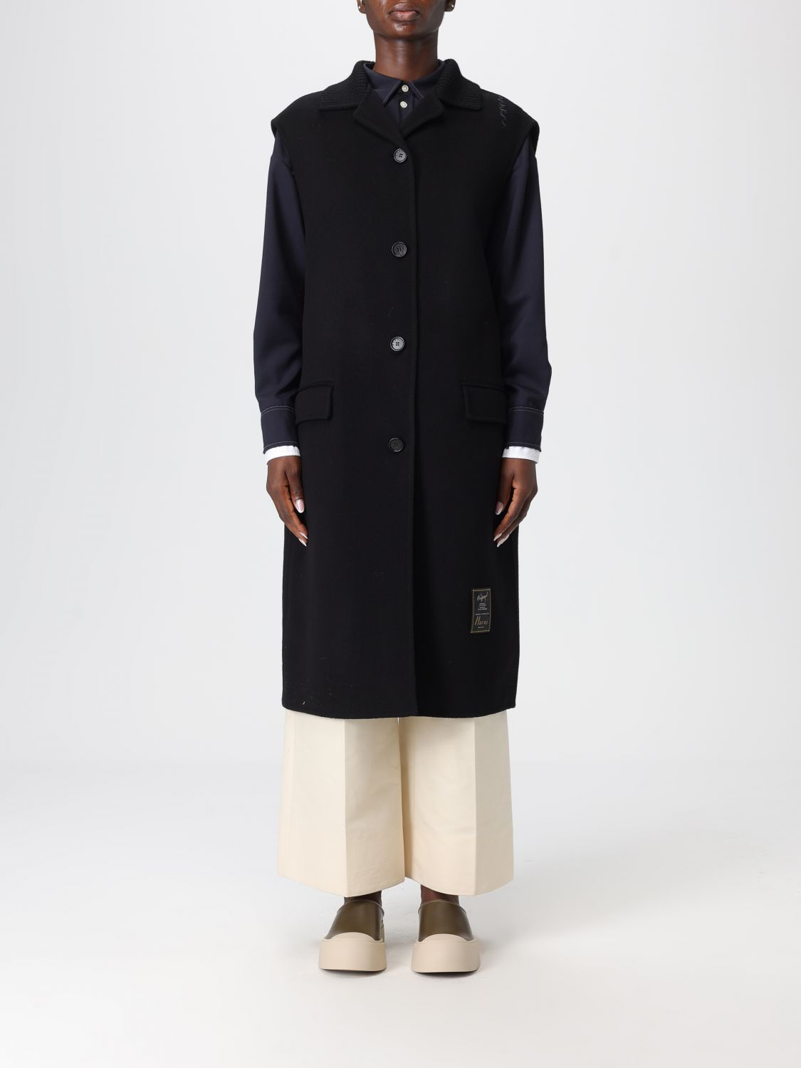 [Marni] Coat FW25 GLMA0098KSUTWA21 00N99