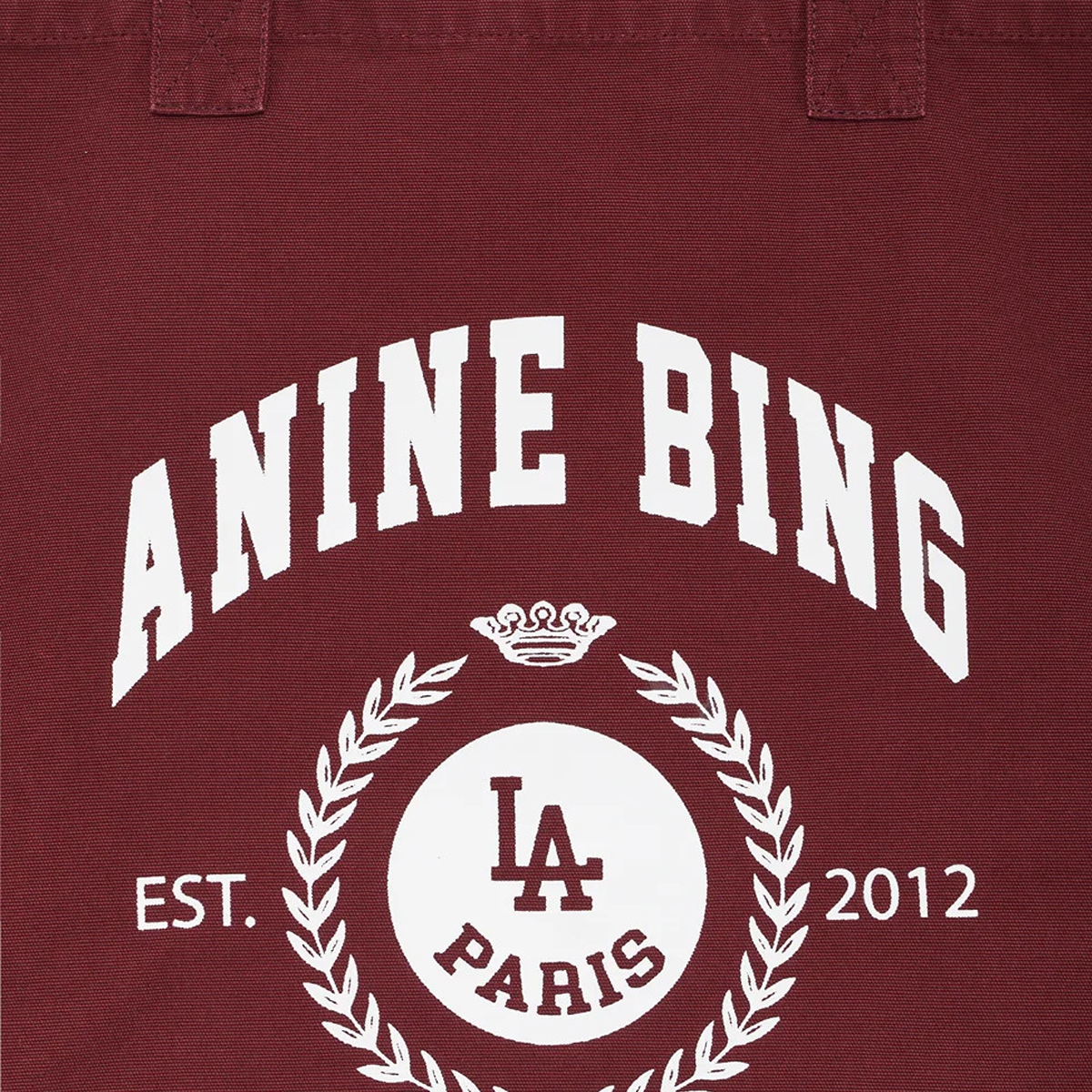 [Anine Bing] Tote bag FW26 A1312763BGN28BURGUNDY