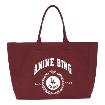 [Anine Bing] Tote bag FW26 A1312763BGN28BURGUNDY