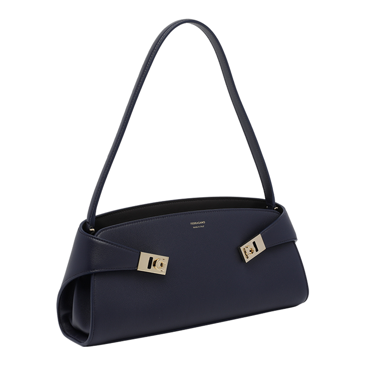 [Salvatore Ferragamo] Bag FW26 79850321A712NEW NAVY/TESTA DI MORO