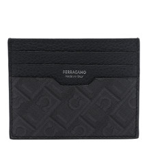 [Salvatore Ferragamo] Clutch bag FW26 780321661583NERO/GRIGIO
