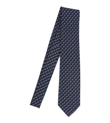 [Salvatore Ferragamo] Tie FW26 794424351419NAVY