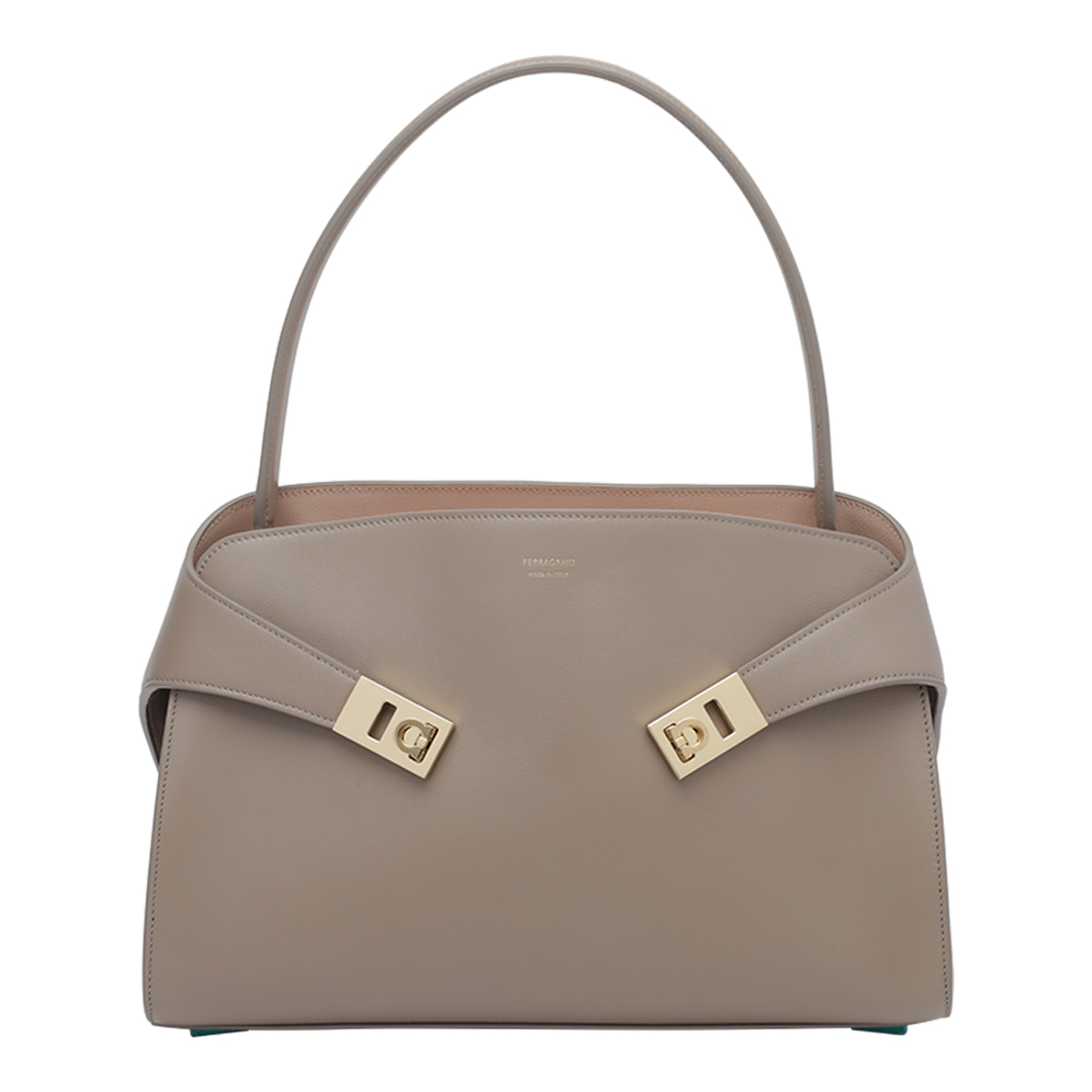 [Salvatore Ferragamo] Bag FW26 795203219816WARM TAUPE/DUSTY PINK