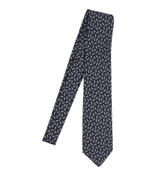 [Salvatore Ferragamo] Tie FW26 794614351449NAVY