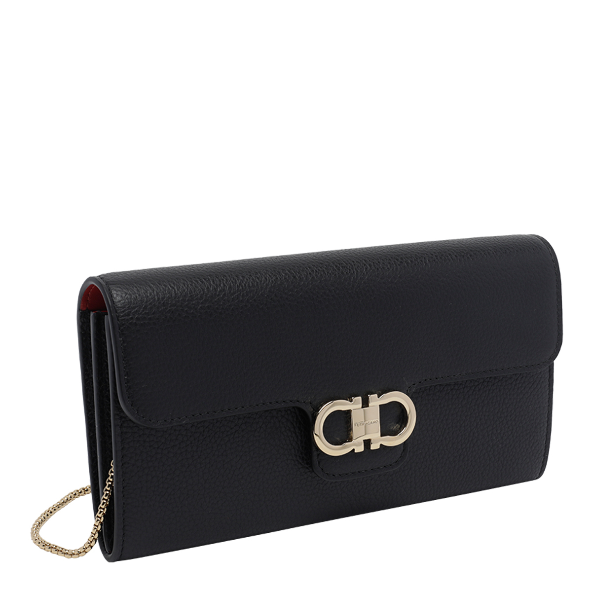 [Salvatore Ferragamo] Wallet FW26 785769220981NER/RED