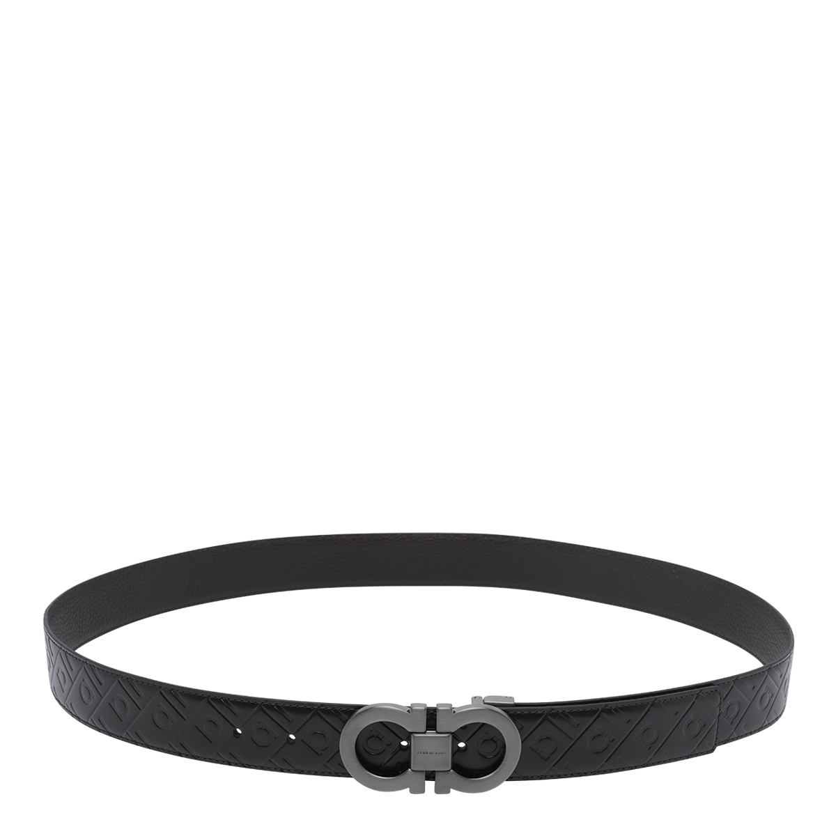 [Salvatore Ferragamo] Belt FW26 794044679535TESTA DI MORO