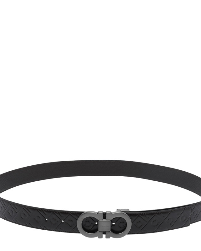 [Salvatore Ferragamo] Belt FW26 794044679535TESTA DI MORO
