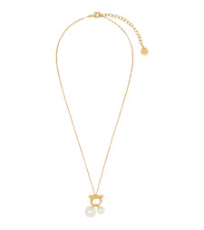 [Salvatore Ferragamo] Bracelet FW26 780390760806ORO GIOVE/WHITE