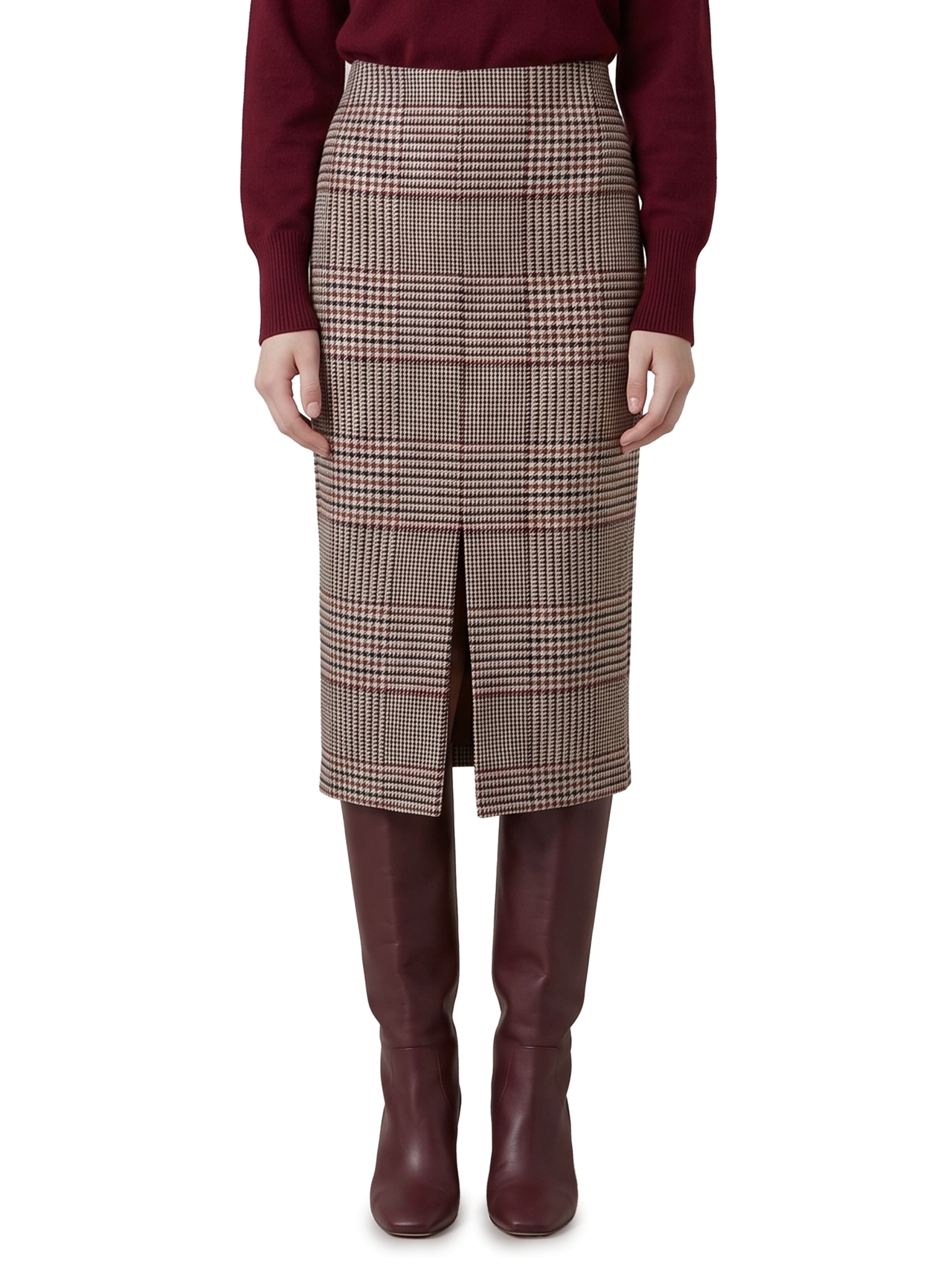 [Federica Tosi] Midi skirt FW26 30707_308_51