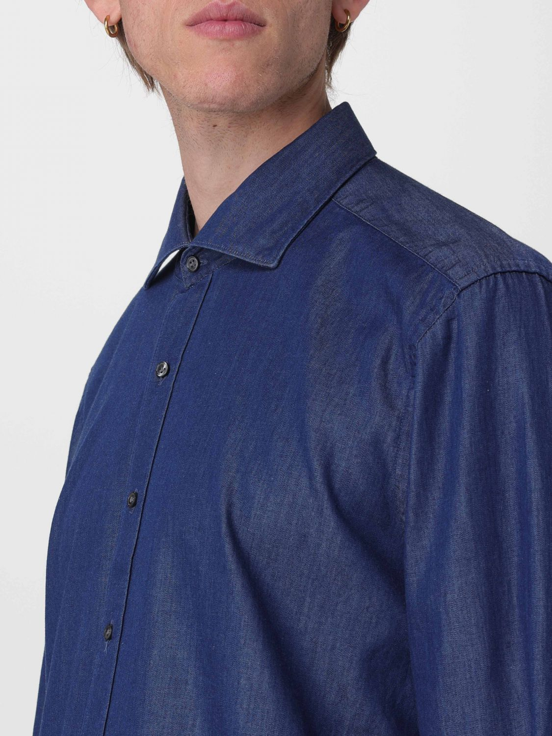 [Fay] Shirts Long Sleeve SS26 NCMA152115LMJP U207