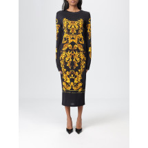 [VERSACE JEANS COUTURE] Long sleeve dress FW25 79HAO9P0JS524 G89