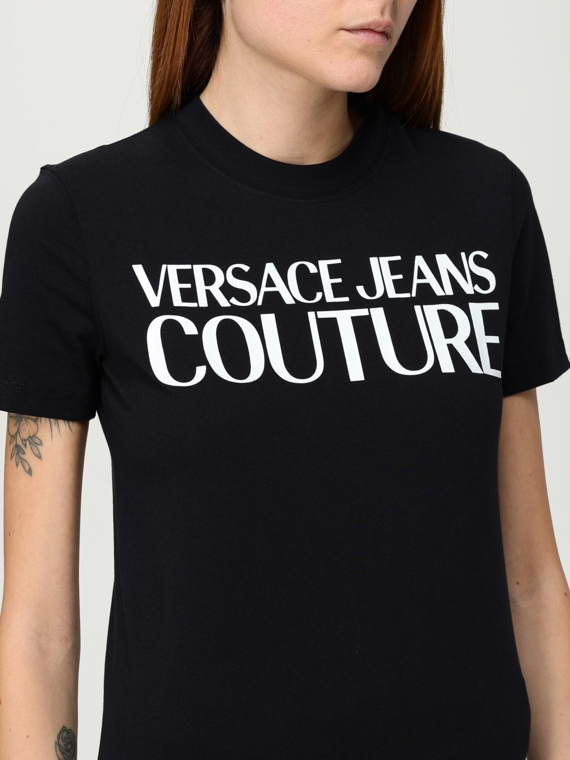 [VERSACE JEANS COUTURE] T-shirts Short Sleeve FW25 79HAHE05CJ00E 899