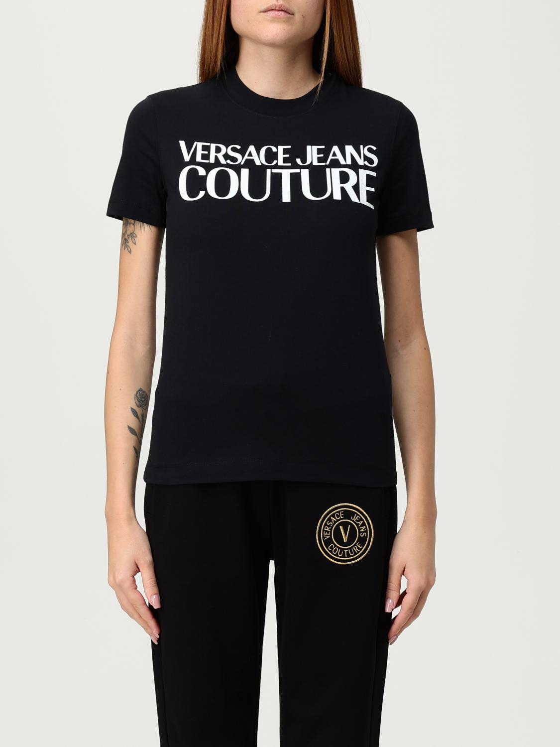 [VERSACE JEANS COUTURE] T-shirts Short Sleeve FW25 79HAHE05CJ00E 899