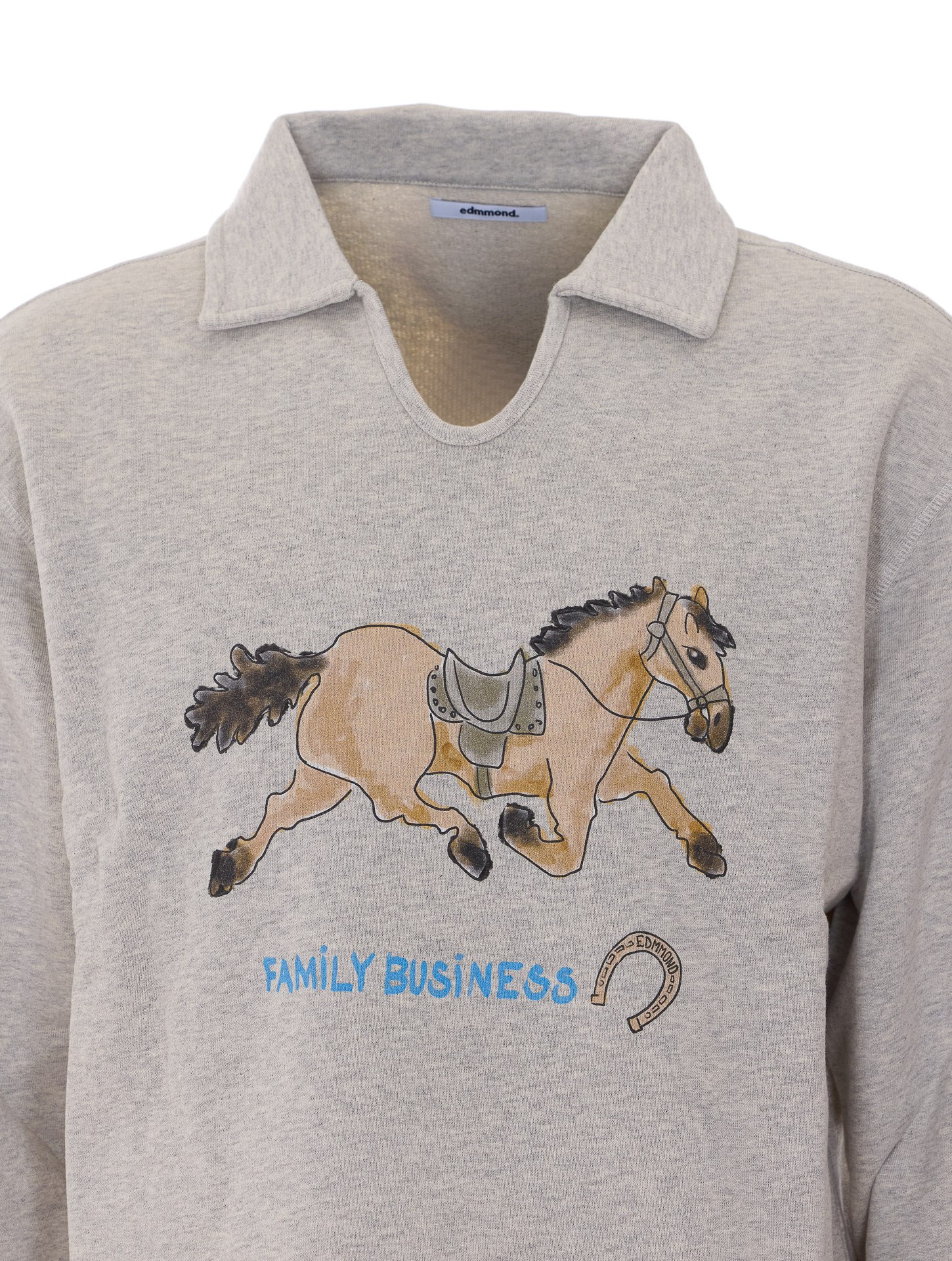 [EDMMOND STUDIOS] Sweatshirt FW26 4011820LIGHT GREY MELANGE