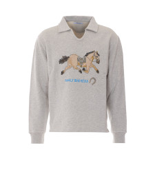 [EDMMOND STUDIOS] Sweatshirt FW26 4011820LIGHT GREY MELANGE