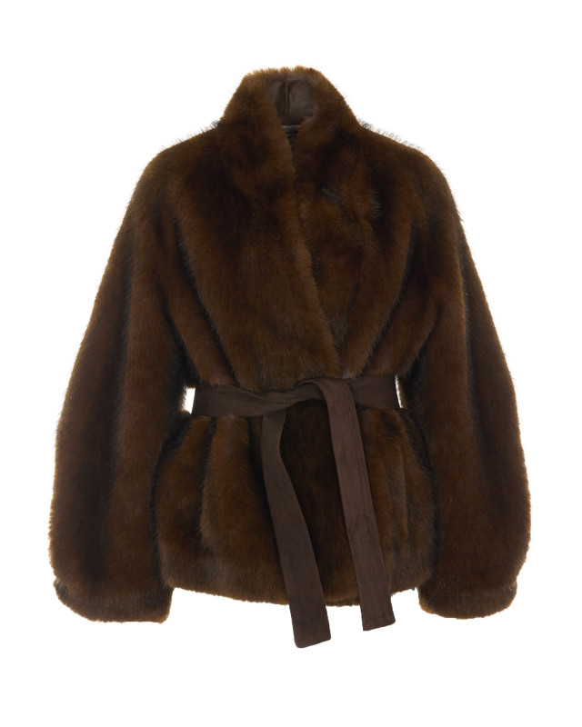 [Valentini 1972] Fur Jacket FW26 4133COCOA