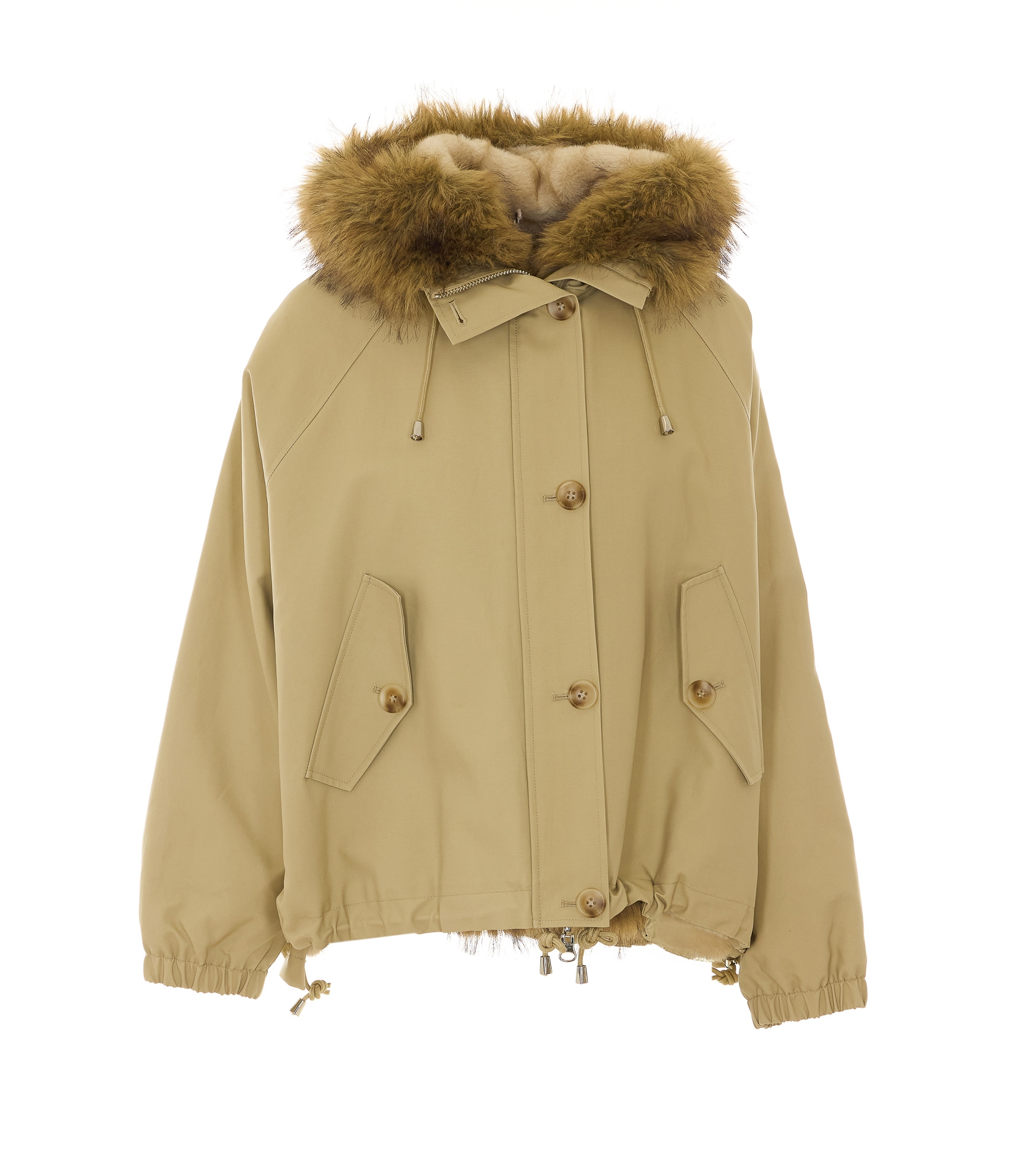 [Valentini 1972] Coat FW26 K6104 REVECRU/NATURAL