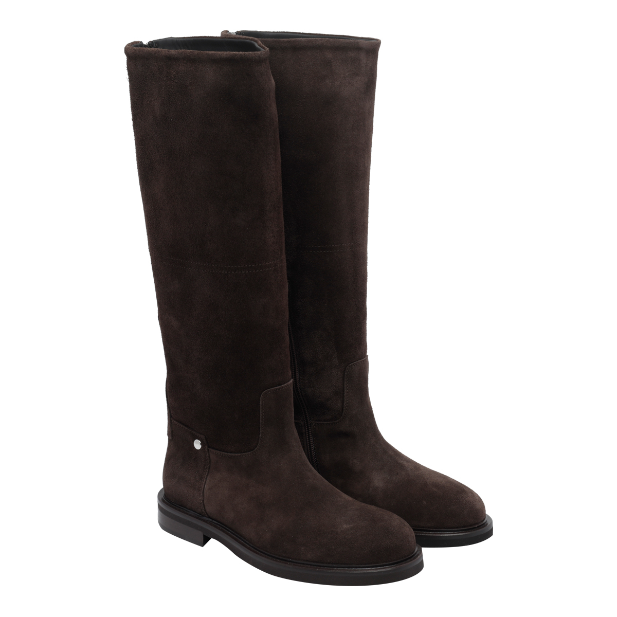 [Poeve] Ankle Boots FW26 EV01ZIPTESTA DI MORO
