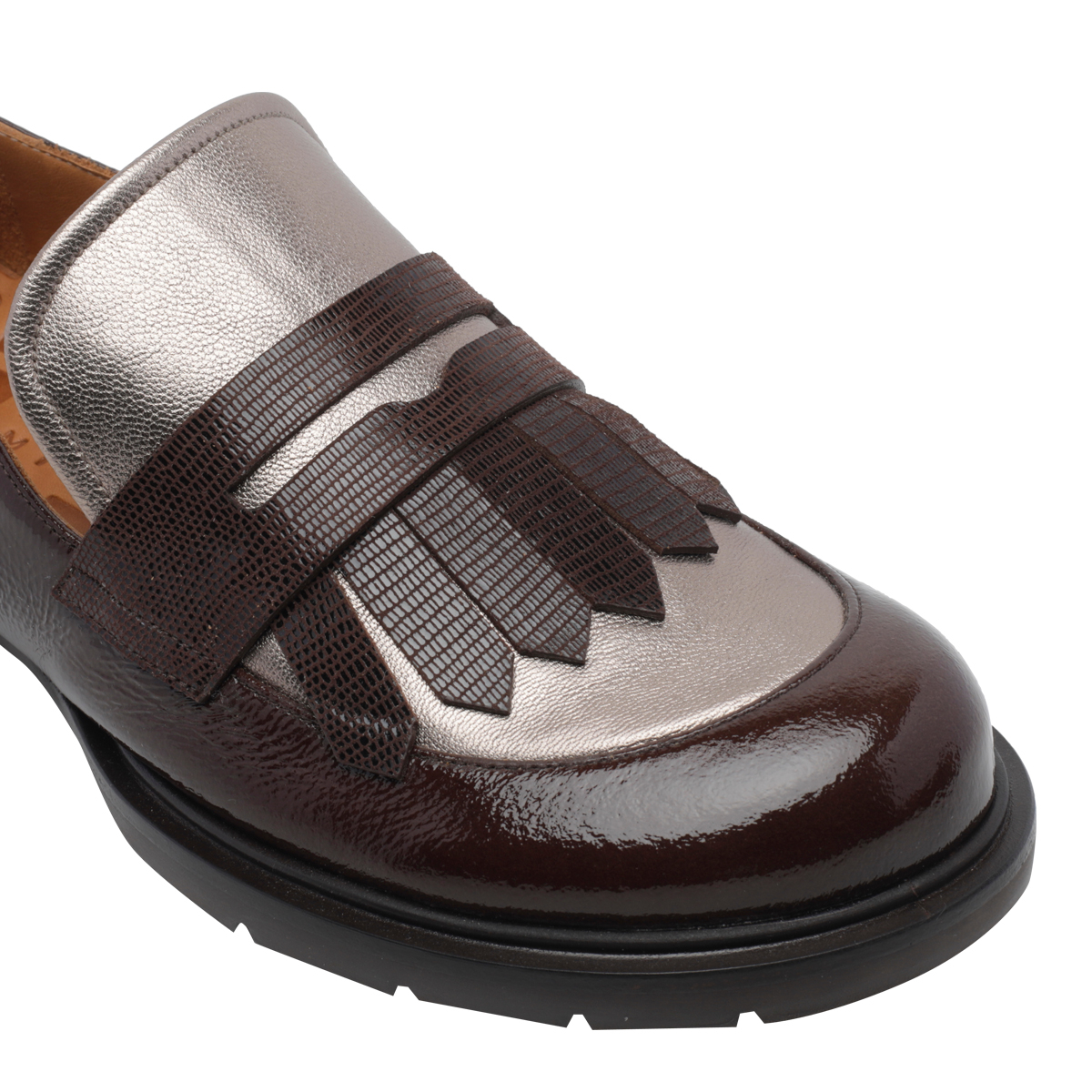 [CHIE MIHARA] Loafer FW26 JELUSESUCRE CHOCO