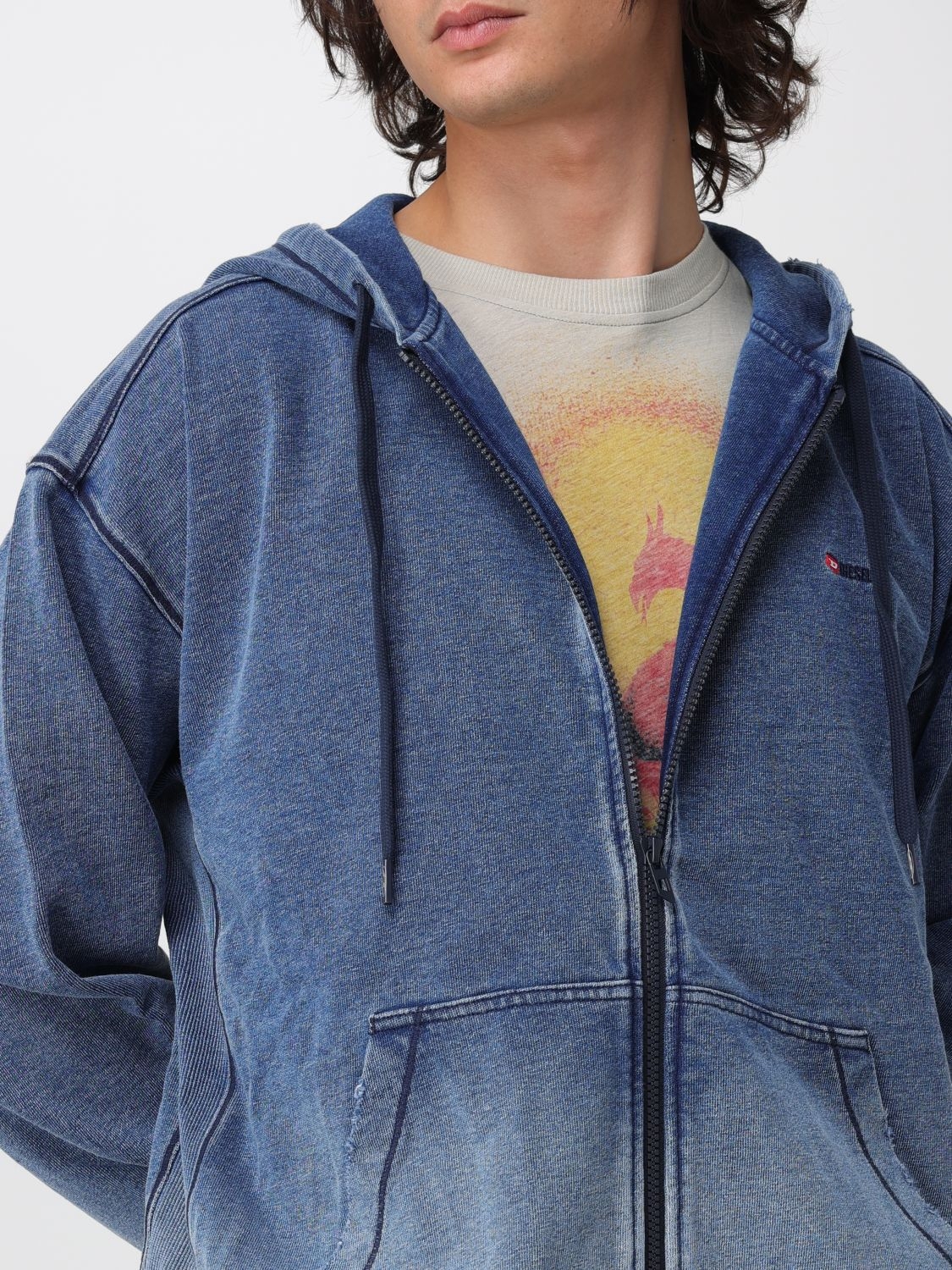 [Diesel] Sweatshirt FW26 A227340PLDT 01A