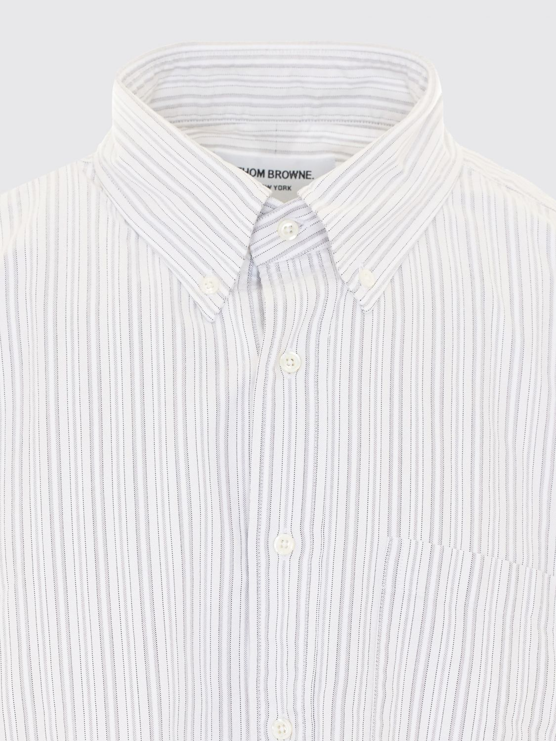 [Thom Browne] Shirts Short Sleeve FW26 MWS252AF1225 035