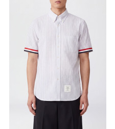 [Thom Browne] Shirts Short Sleeve FW26 MWS252AF1225 035