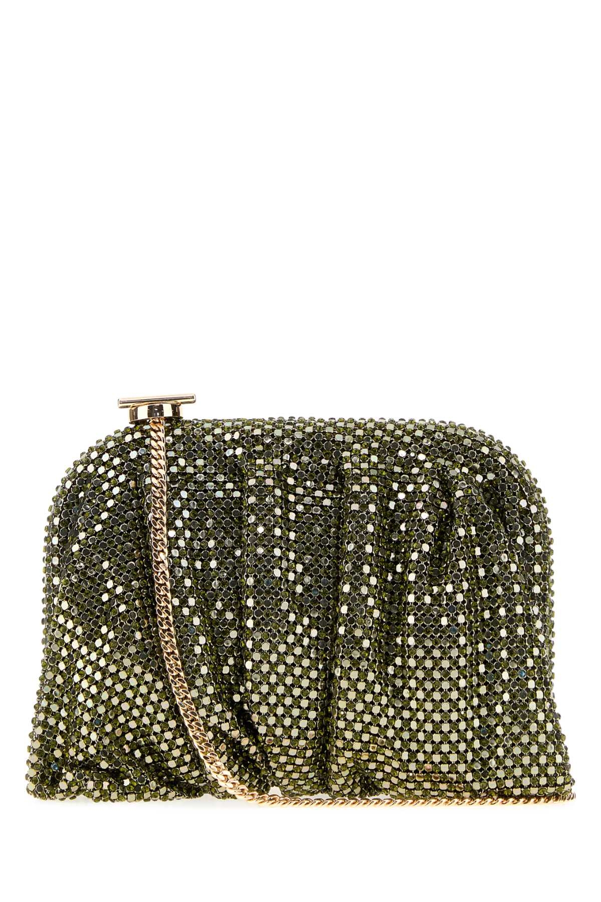 [Benedetta Bruzziches] Clutch bag FW26 0011179 GREEN