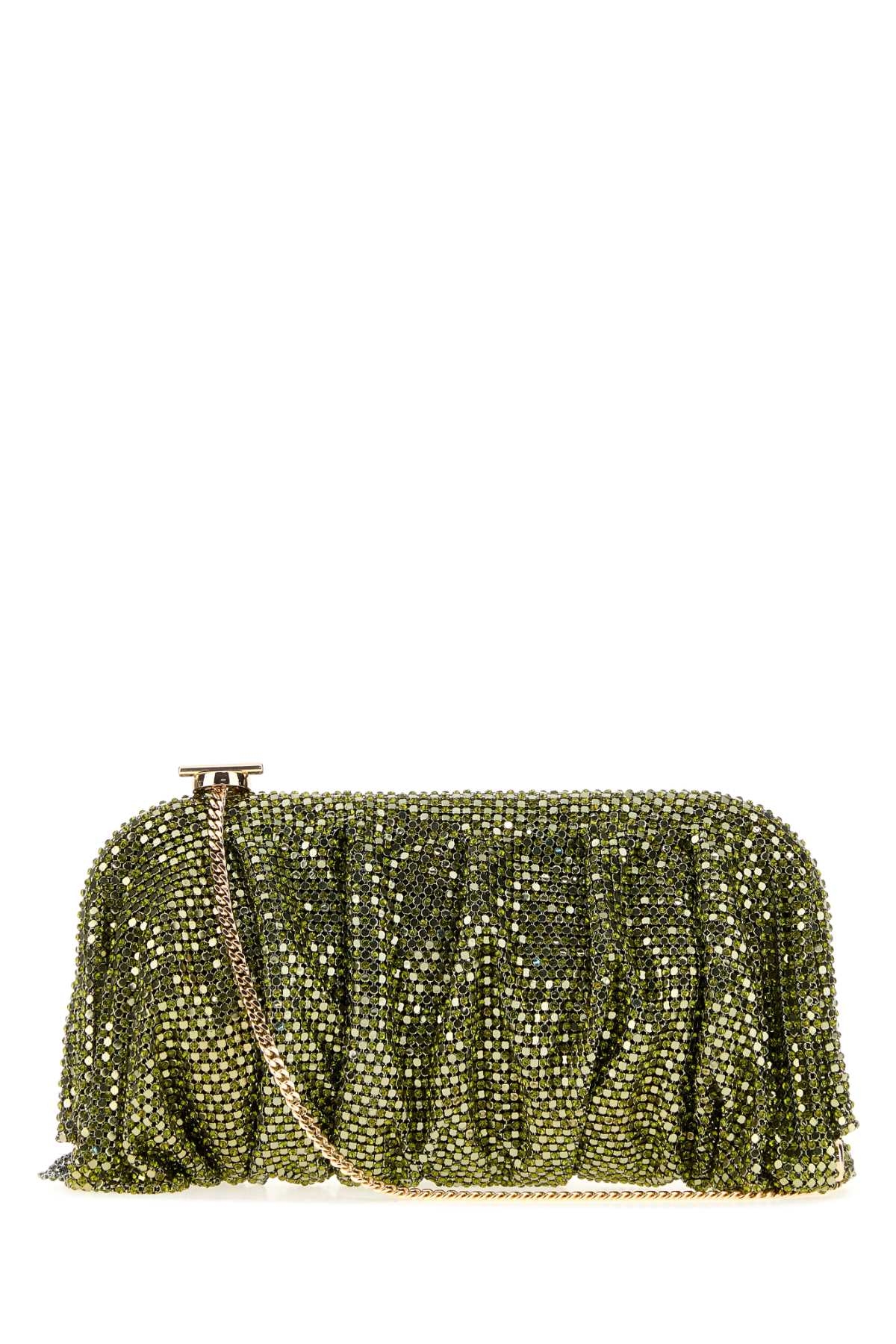 [Benedetta Bruzziches] Clutch bag FW26 0010179 GREEN
