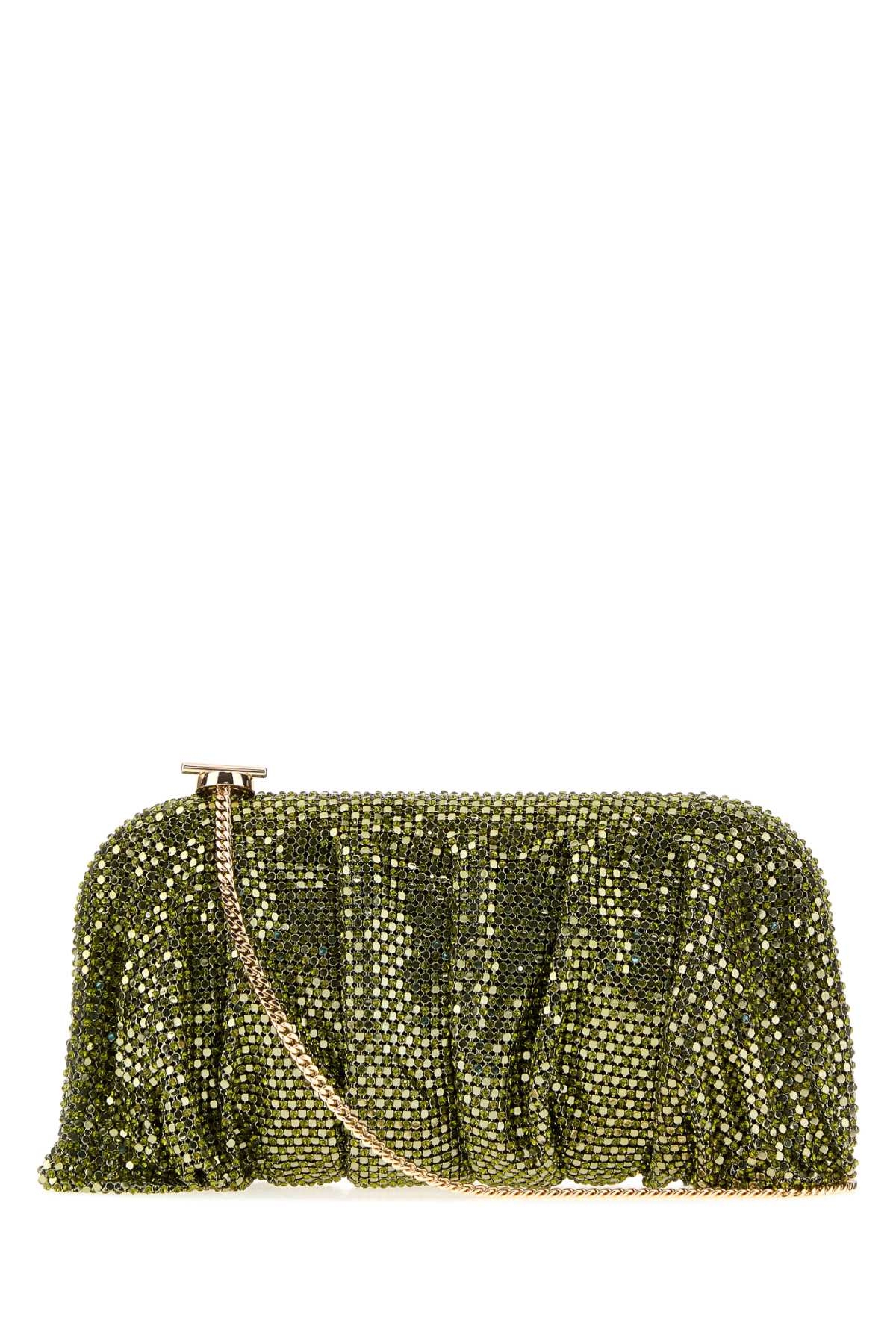 [Benedetta Bruzziches] Clutch bag FW26 0010179 GREEN