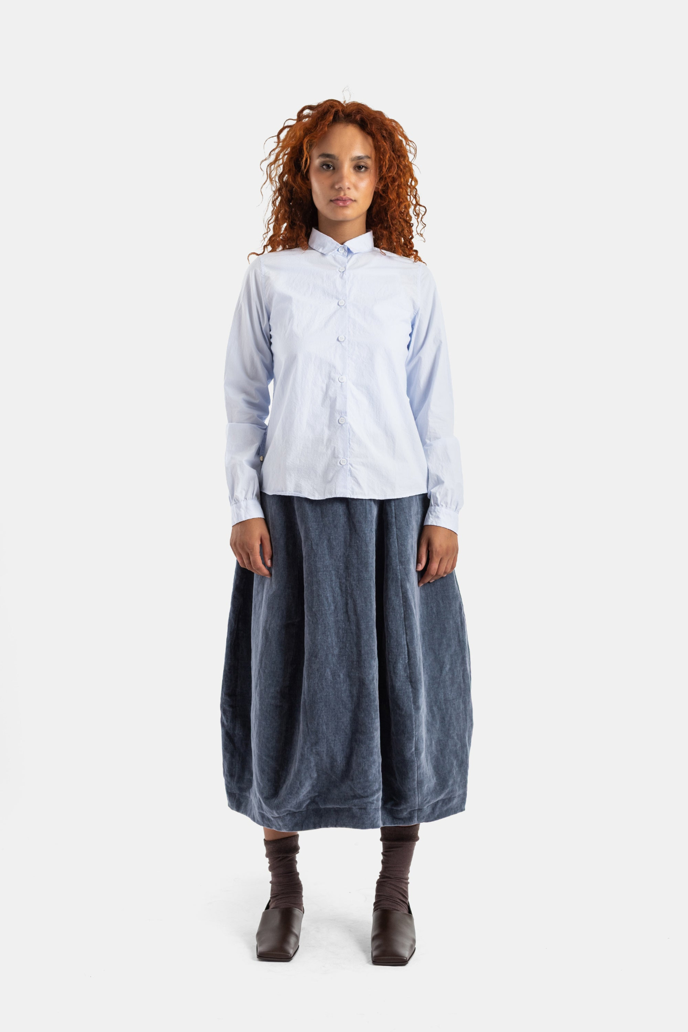 [BERGFABEL] Long skirt FW26 BFWSK240