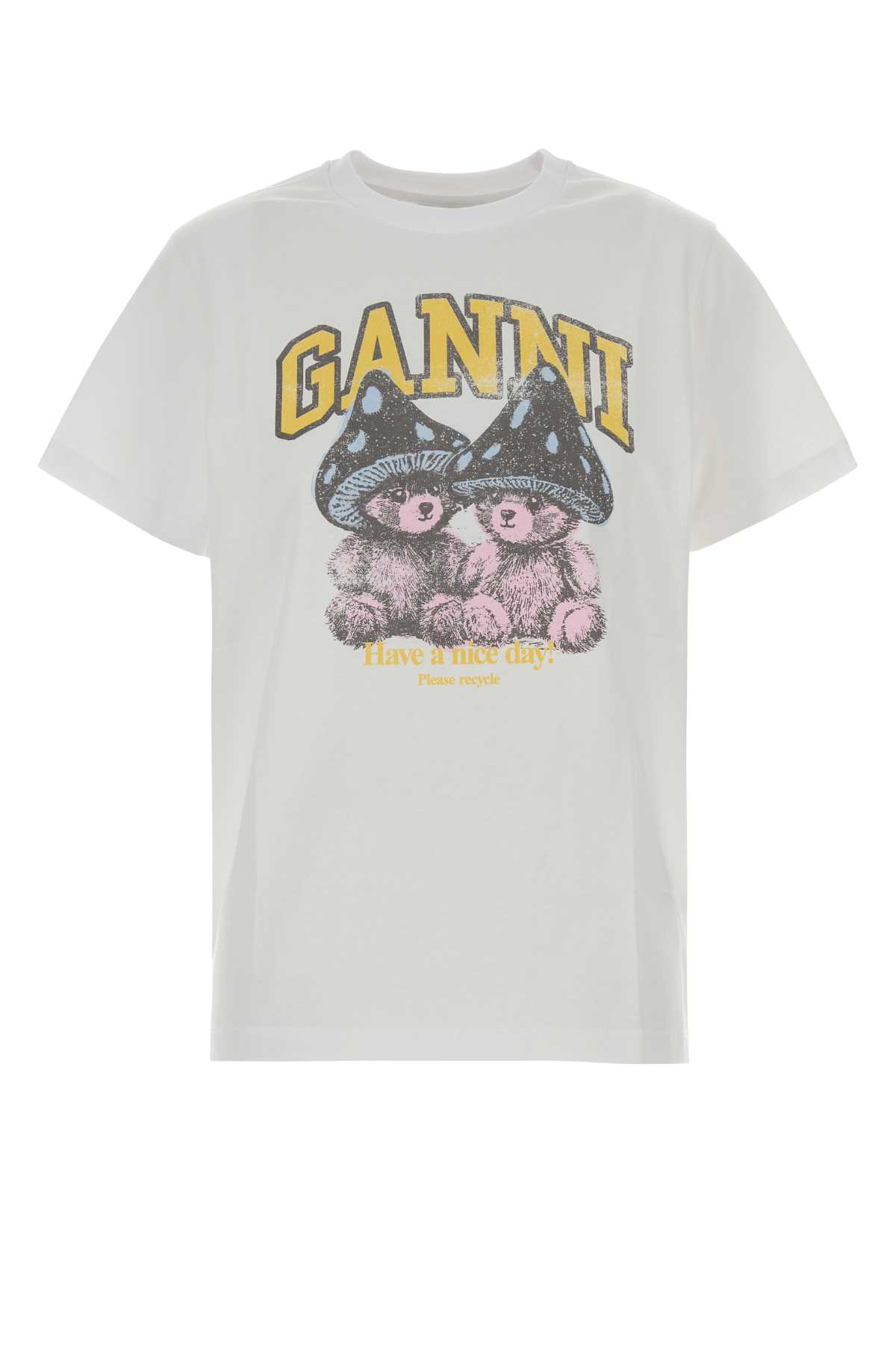 [GANNI] T-shirts Short Sleeve FW26 A1050311 151